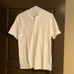 NEW JCREW MEN WHITE TSHIRT